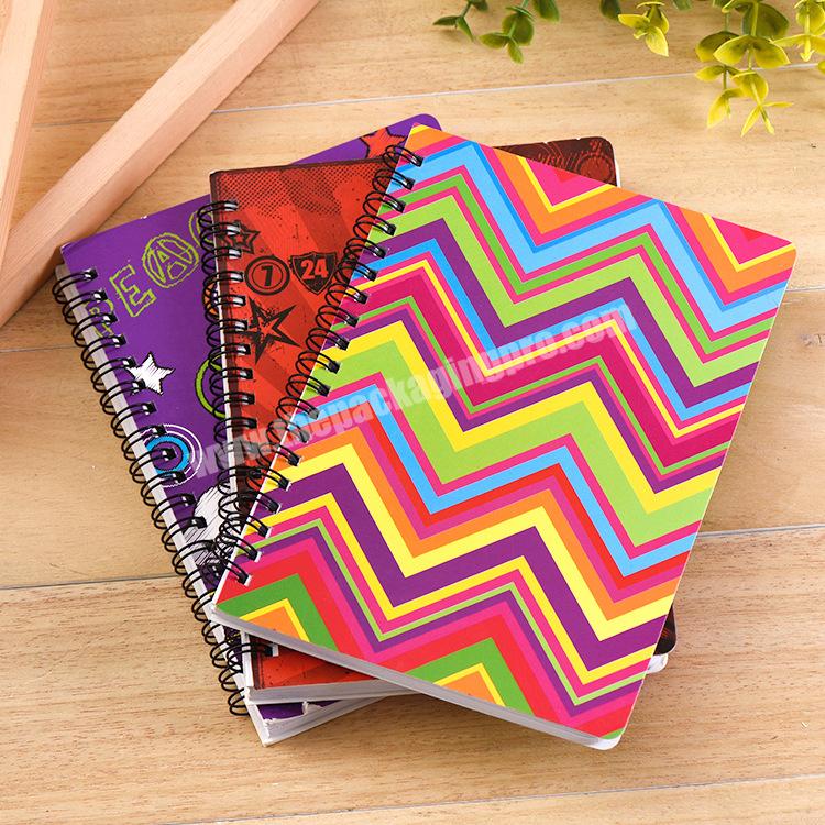 Stationery Diary Notebook for Students Customized Spiral Binding A5 Paper Notebook for Promotion Gift
