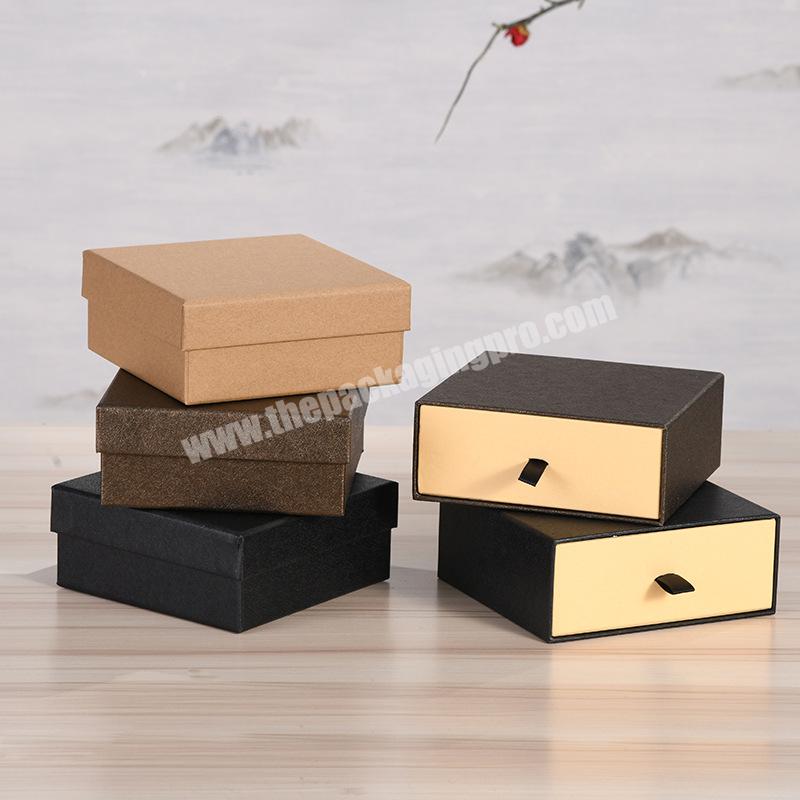 Storage Jewelry Drawer Slide Paper Boxes Sliding Gift Paper Box