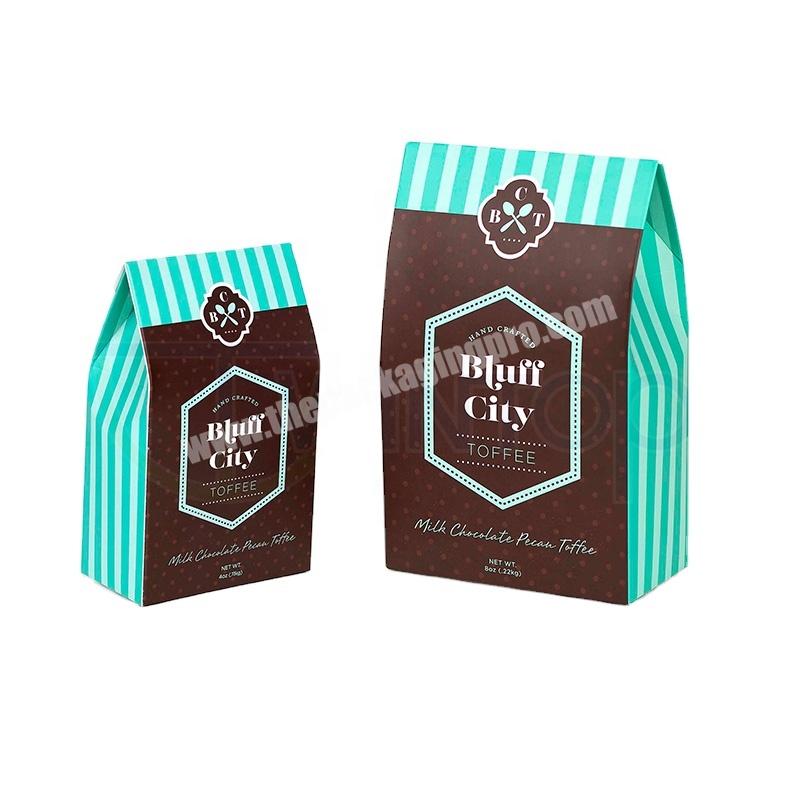 Toffee Packaging Box Snap Lock Bottom Candy Boxes Food Packaging Paper Box