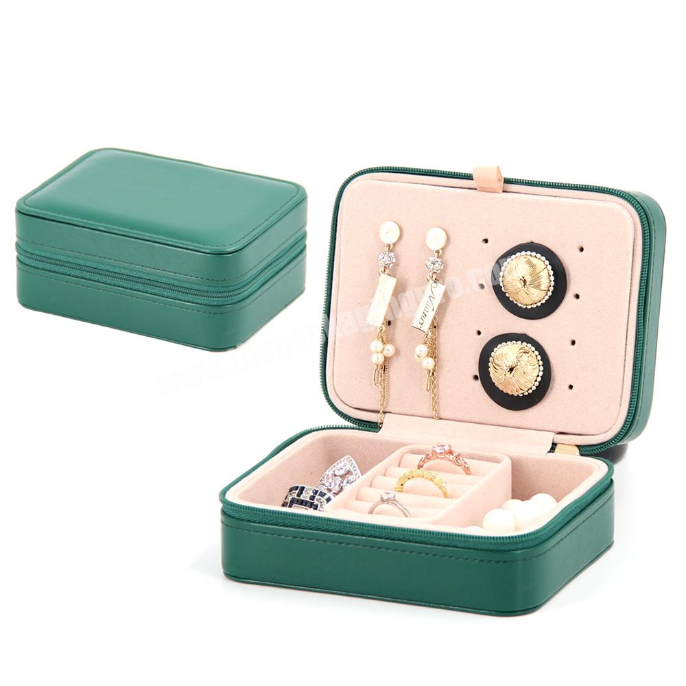 Travel storage ring necklace jewelry box set luxury magnetic jewelry box packaging earring bracelet gift custom logo jewelry box