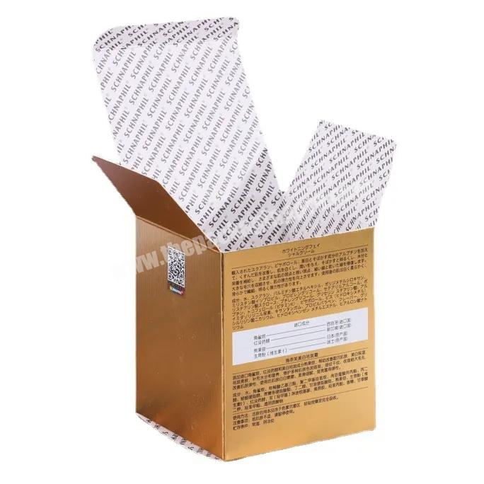 White Brown Foldable Kraft Paper Transparent Pvc Window Gift Box Packaging without Plastic Tray