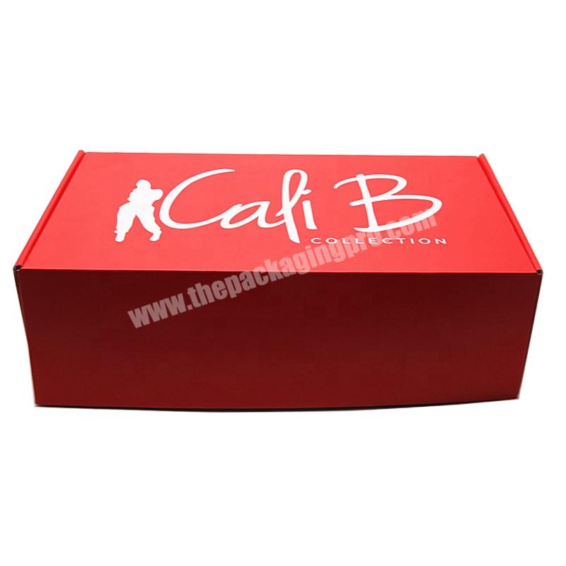 Wholesale Custom Clothing Foldable Kraft Paper Box Packaging Soap Biodegradable Shipping Corrugated Box