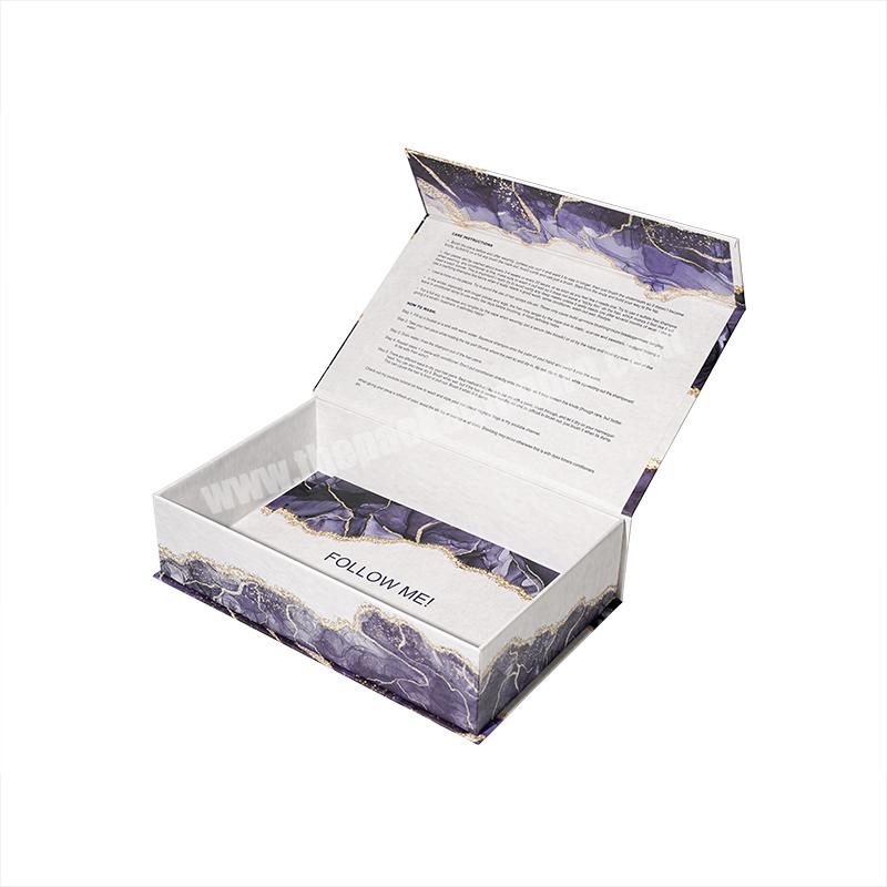 Wholesale Custom Logo Premium Luxury Cardboard Paper Gift Wig Hair Extension Magnetic Packaging Gift Box