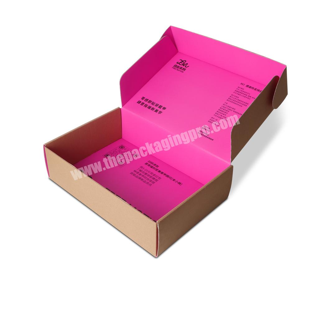 Wholesale Custom Logo Printed Unique Corrugated Shipping Mailer Cardboard  Boxes for Packaging
