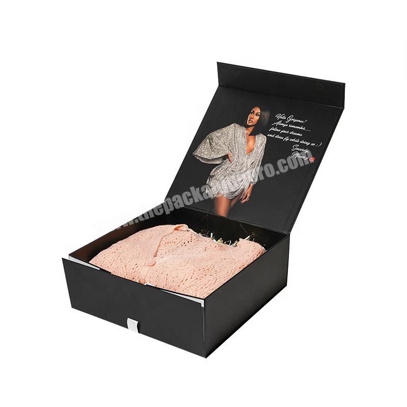 Wholesale Custom Luxury Clothes Underwear Gift Packaging Box Personalized Wedding Dress Box Bridal Gown Box