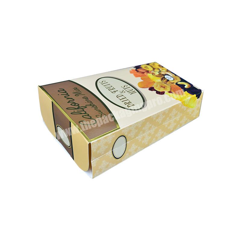 Wholesale Custom Printing Food Snacks Cardboard Boxes Paper Packaging Boxes Travel Candy Cookie Packaging Boxes
