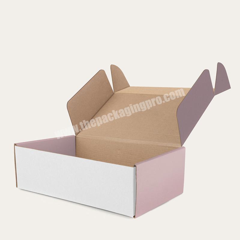 Wholesale Custom corrugated paper Foldable Packaging big gift box for dress