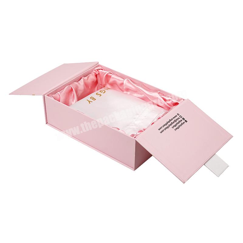 Wholesale Custom printed Logo Luxury Wig Hair Extensions Packaging Boxes Clothing Magnetic Paper Packaging Gift Box