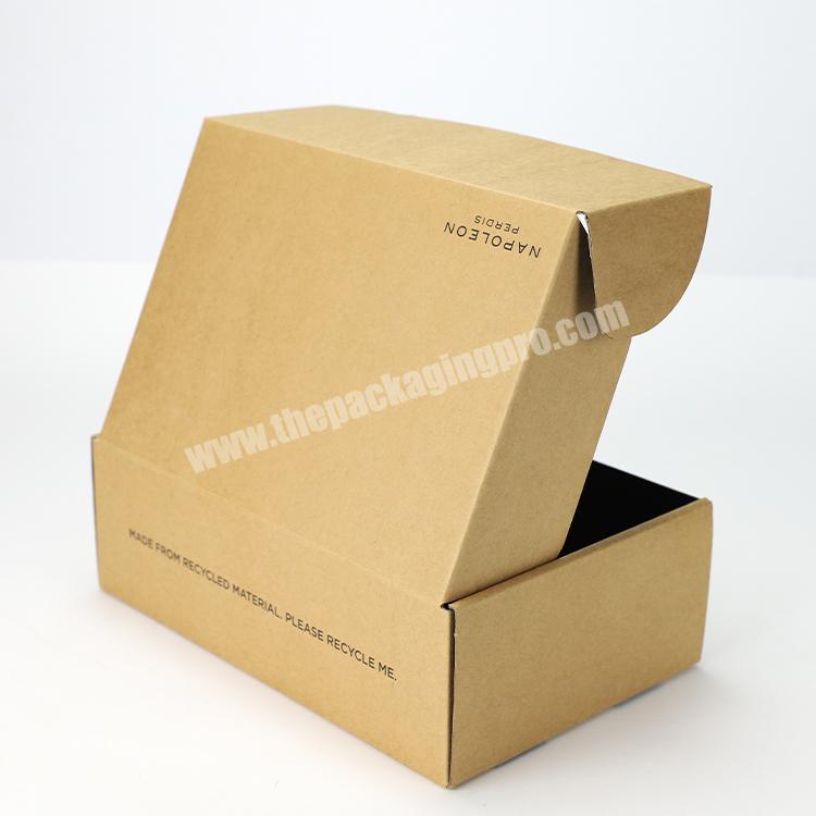 Wholesale Custom recycled corrugated Skin care gift delivery paper boxes packaging printed E-Commerce carton mailer shipping box