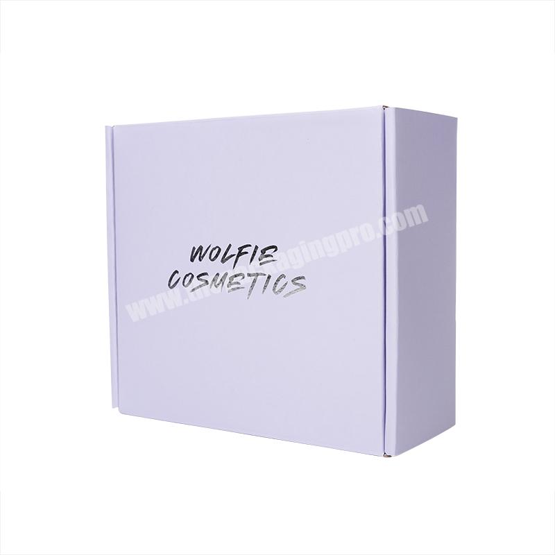 Wholesale Eco Packing Mailer Corrugated Paper Custom Printed Logo Giftbox Delivery Shipping Packaging Box