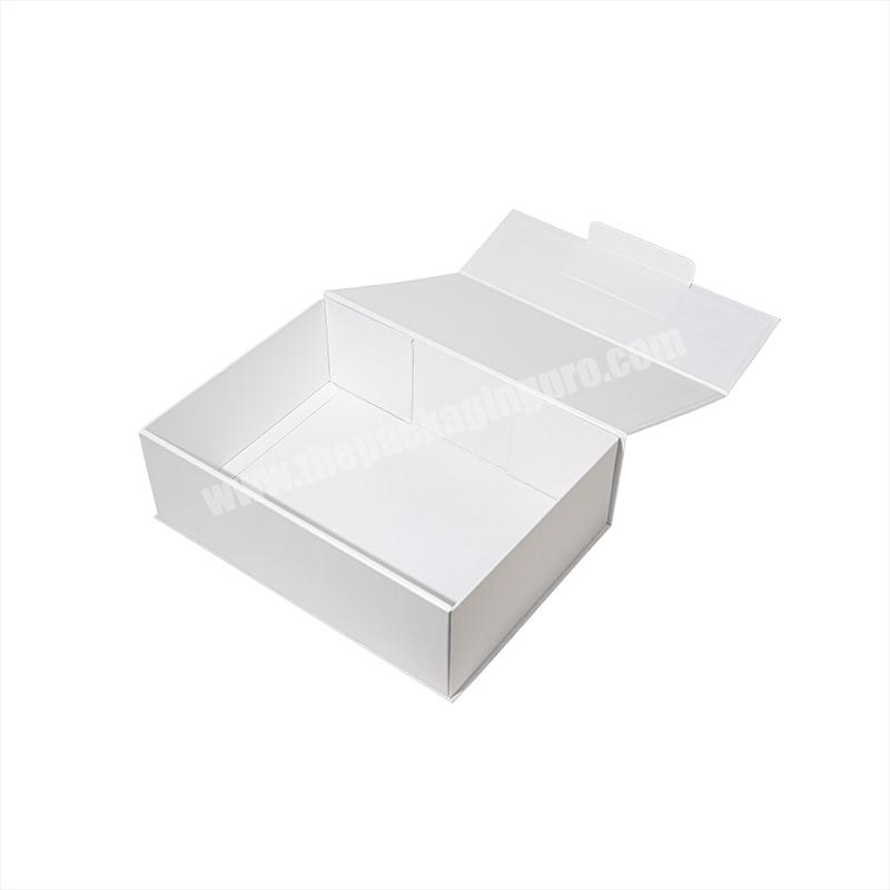Wholesale Luxury Magnetic Closure Rigid Cardboard Paper Folding Packaging Gift Shoes Box Custom Logo