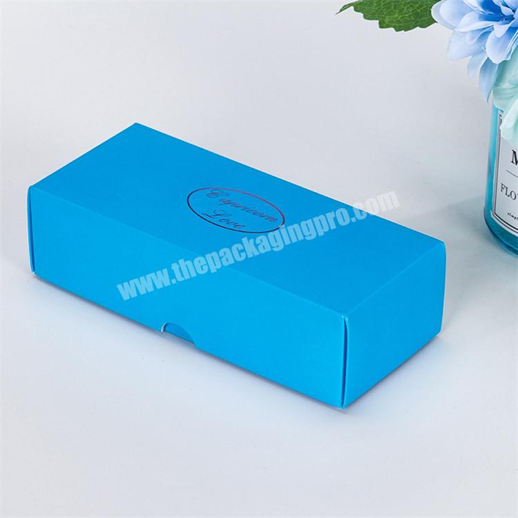 Wholesale Printed Folding Art Paper Underwear Lingerie Socks Small Gift Packaging Box