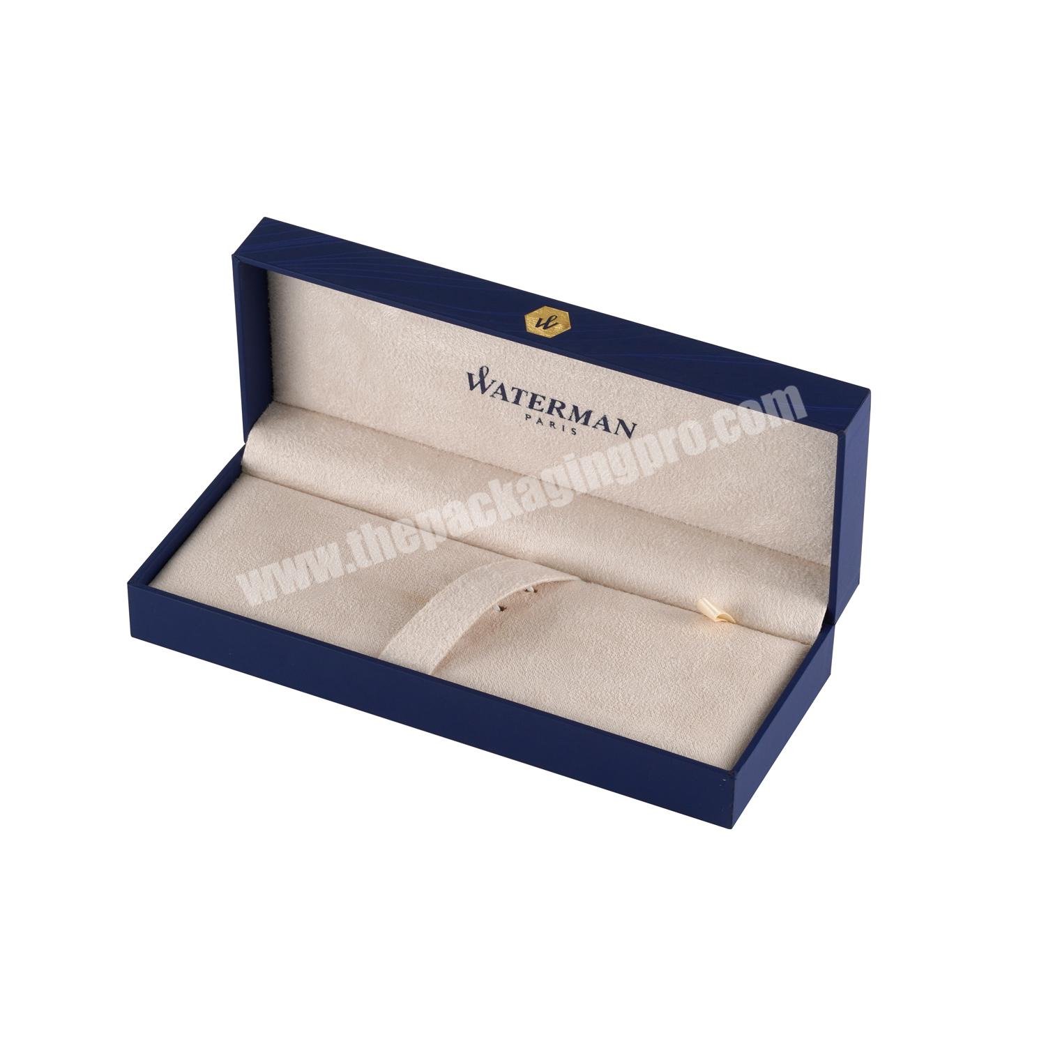 Wholesale high quality luxury custom logo leather velvet jewelry magnetic  gift box packaging