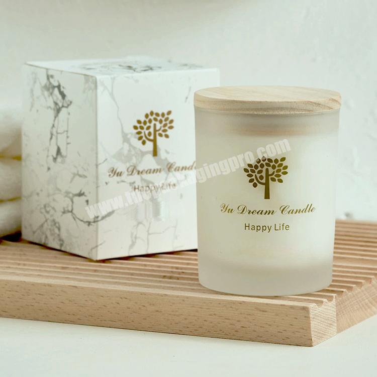 custom cardboard silicone candle jar packaging shipping boxes luxury gift box dubai candle packaging