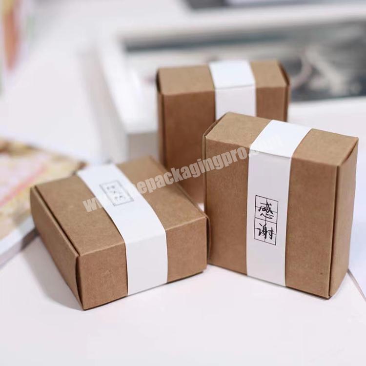 custom design printed kraft paper round soap rose flower gift packaging box with clear window