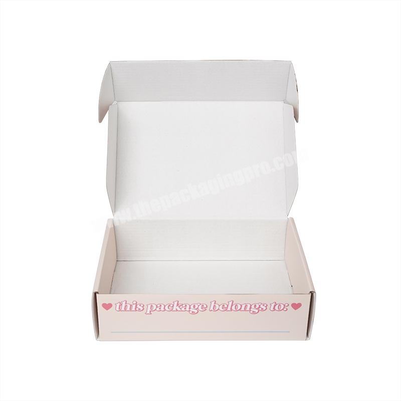 custom false eyelashes packaging box corrugated box manufacturers shipping box makeup cosmetic tools packaging