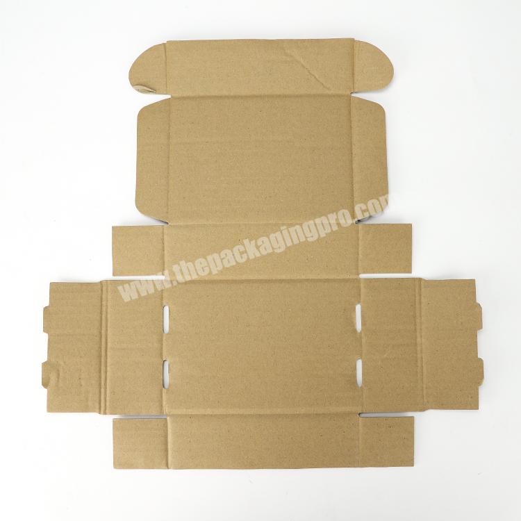 custom guangzhou small empty black a printing emballage cajas de shipping mailing kraft paper carton box for packiging with logo