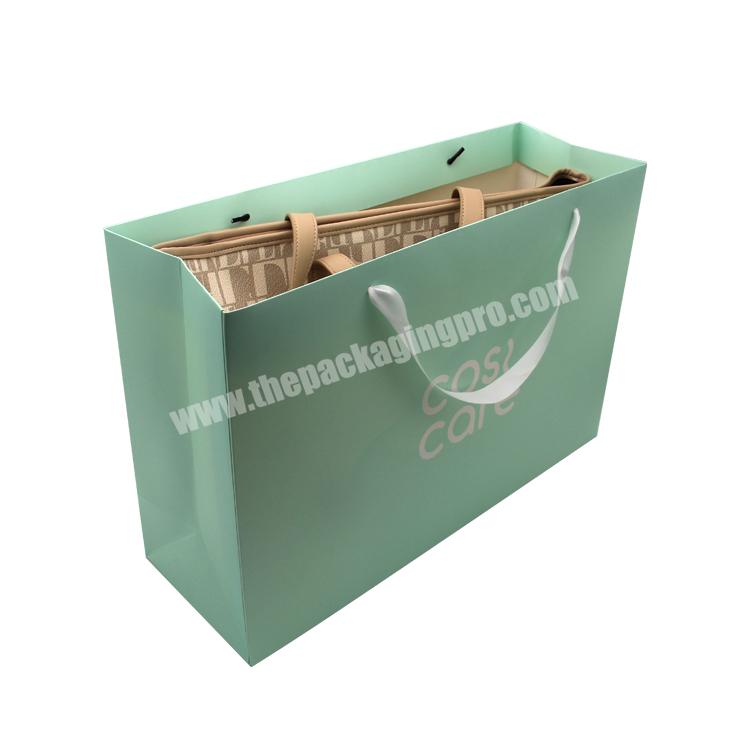 custom logo wedding clothing package paper bags for packaging luxury paper bags with your own logo
