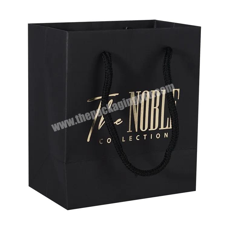 customized your own logo gift bag luxury shopping bag retail hard kraft paper bag