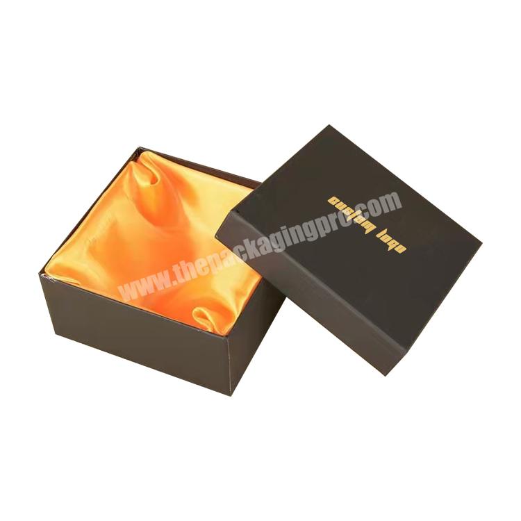luxury black magnetic clothes velvet inside paper gift box packaging for cosmetics