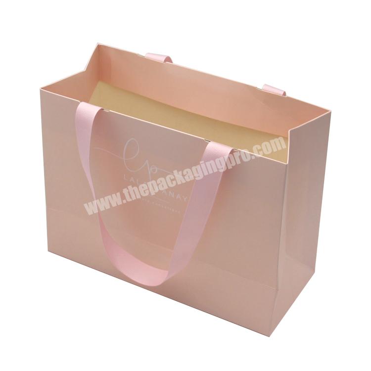 making small white gift shopping christmas brown kraft paper bag machine with handles