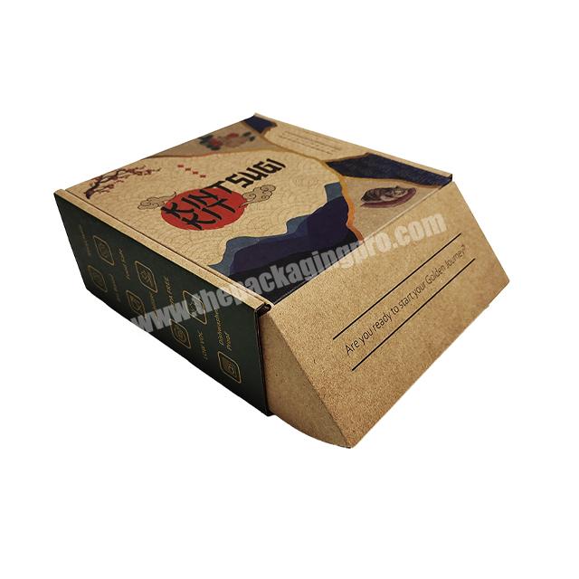record album plain eco box mailer packaging tear off deluxe shipping boxes