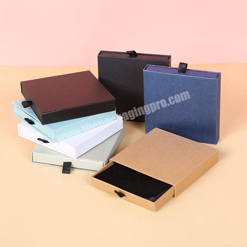 recyclable custom printing cardboard paper drawer gift box