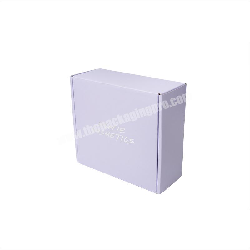 shipping custom Kraft corrugated cardboard paper packaging  box for clothes hat mailer box