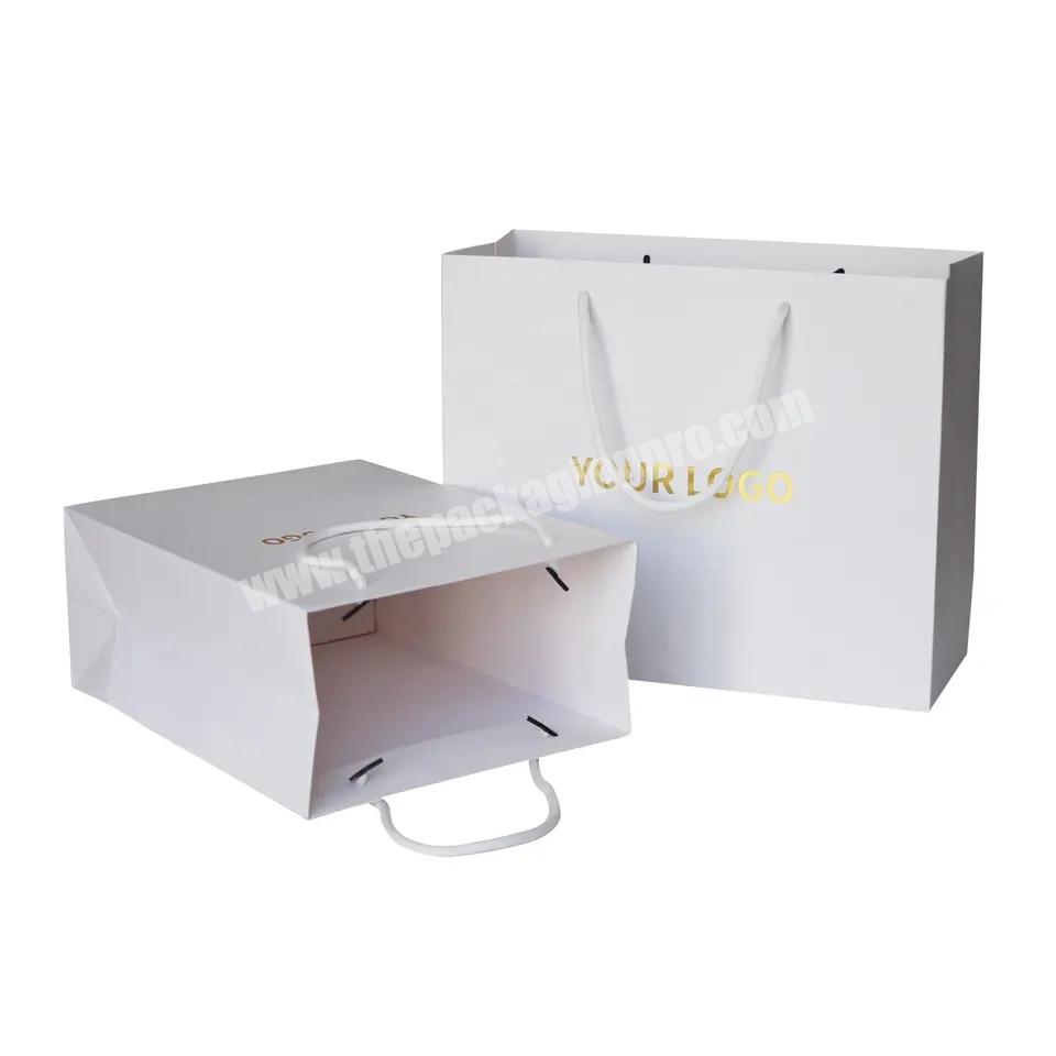 wholesale paper custom logo shopping bags paper gift bags