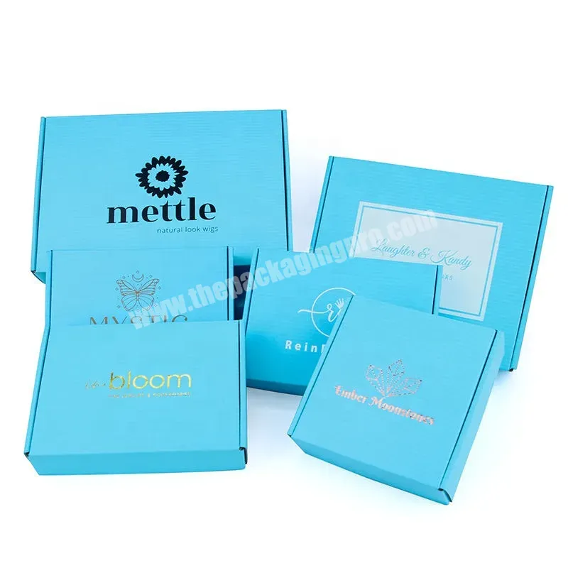 Blue Shipping Paper Box Shoes Storage Cardboard Box Packaging - Buy Shipping Box Paper Box,T-shirt Box Packaging,Shoe Box Storage.