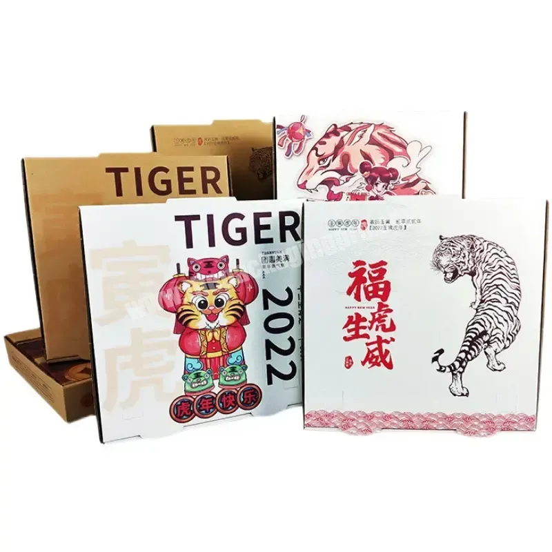Cheap Wholesale Custom Logo Restaurant Takeout Pizza Box Corrugated Box Packaging Printing Packaging - Buy Manufacturer Logo Size Reusable Pink 10 12 13 14 16 Inch Fried Chicken Carton Corrugated Paper Dough Slice Round Pizza Box,Custom Logo Size Col