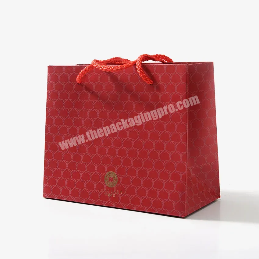 Custom Colorful Printing Small Red Shopping Gift Paper Bags With Handle For Jewelry - Buy Paper Bag With Logo Print,Paper Bags,Shopping Paper Bag.