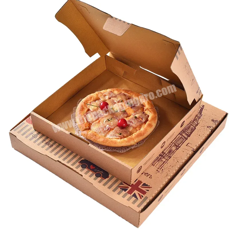 Custom Design Printed Logo Bulk Rectangle 6 8 9 10 12 13 15 16 18 20 22 24 Inch Cajas White Kraft Cardboard Pizza Box - Buy Custom Logo 6 8 10 12 14 16 18 20 Inch Biodegradable Recyclable Folding Packaging Pizza Paper Food Box With Your Own Logo,Cust
