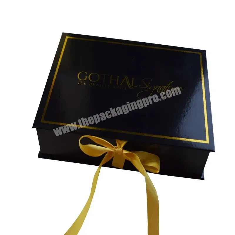 Custom Logo Luxury Rigid Cardboard Hair Extensions Wig Clothes Packaging Satin Lining Magnetic Package Gift Paper Box - Buy Magnetic Gift Boxes,Paper Gift Box,Paper Folding Gift Box.
