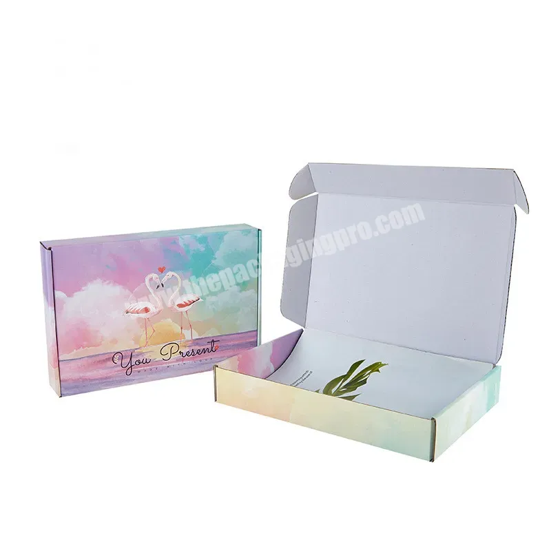 Custom Logo Packaging Mailer Box Baby Clothing Shoes Corrugated Packaging Paper Shipping Boxes - Buy China Wholesale Custom Logo Printing Pink Paper Packaging Carton E Commerce Foldable Mailer Shipping Corrugated Paper Box,Custom Printed Packaging Su