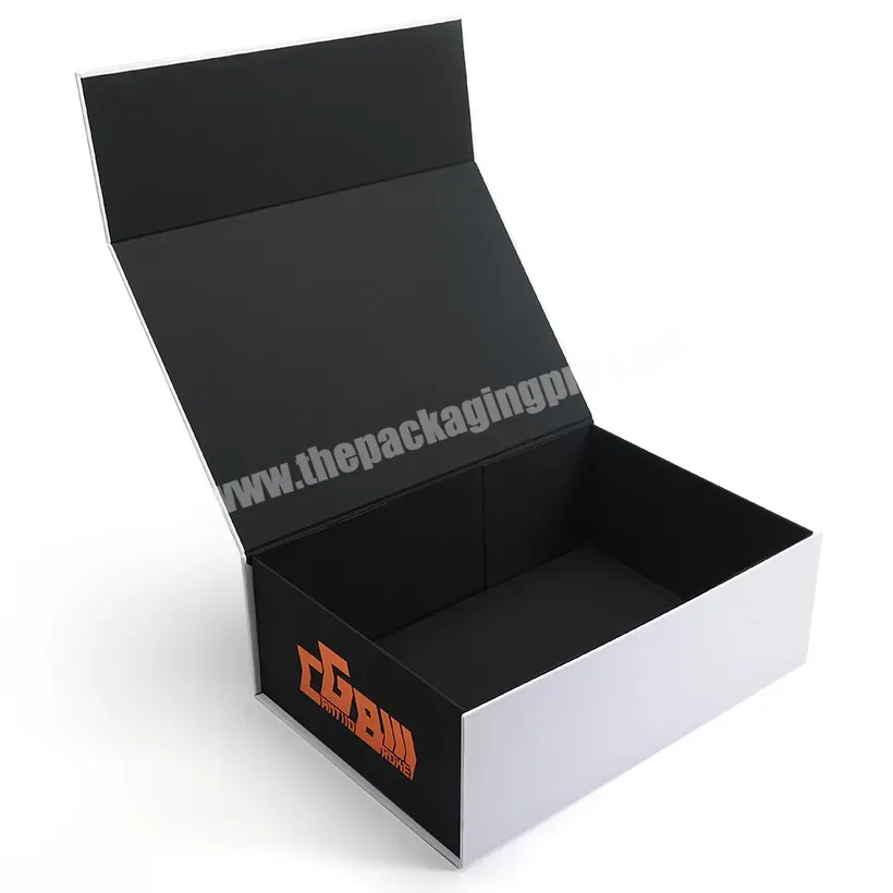 Custom Paper Luxury Hair Shoe Folding Foldable Magnetic Packaging Gift Box With Ribbon - Buy Gift Box With Ribbon,Foldable Magnetic Packaging,Shoe Gift Box.