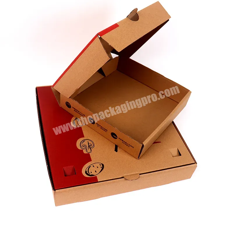 Custom Printed Eco Friendly 3 6 8 10 12 14 16 18 20 Inch Corrugated Packaging Container Pizza Box - Buy Paper Box For Pizza,Pizza Box,6 8 10 12 14 16 18 20 Inch Pizza Box.
