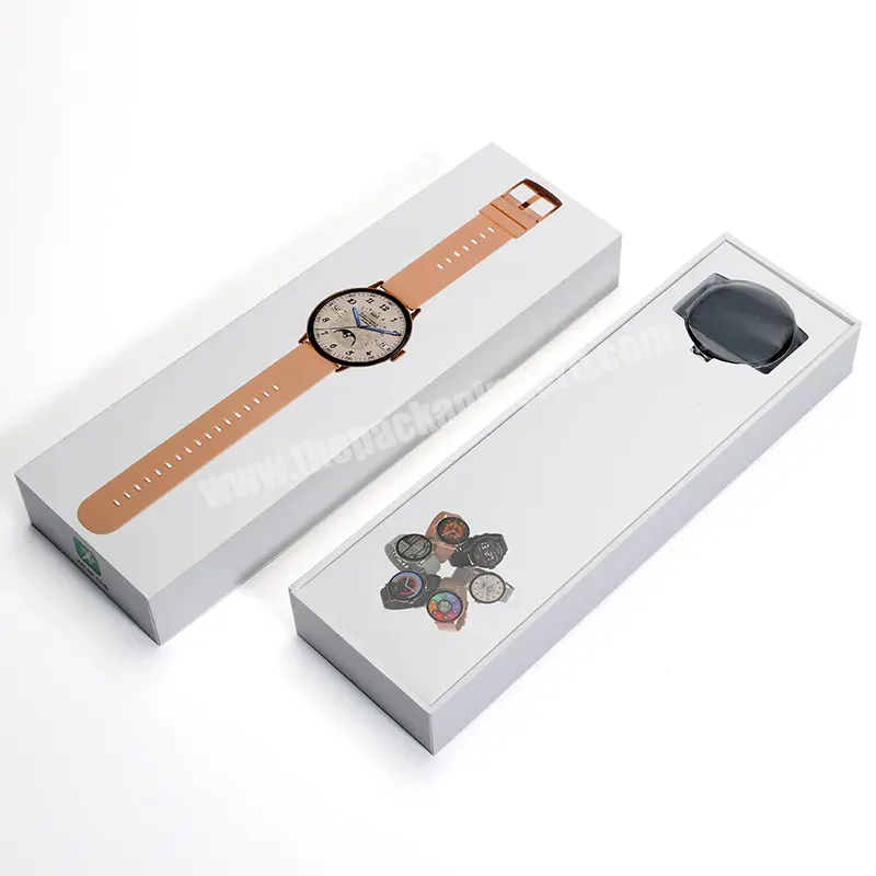 Custom Printed Elegant Rigid Packaging Cardboard Paper Luxury Watch Box For Watch Packing - Buy Watch Boxes For Women,Watch Paper Box,Watch Packaging Box.