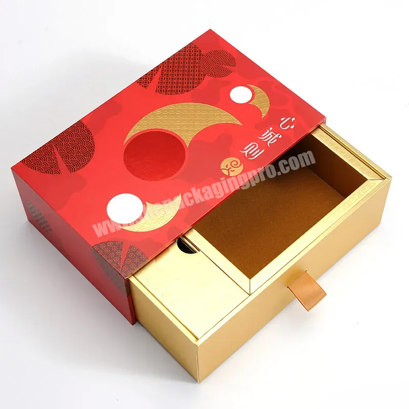 Custom Printing Luxury Eco Friendly Paper Boxes Packaging Sliding Gift Box With Drawer - Buy Printing Gift Box,Luxury Boxes Packaging,Drawer Box.