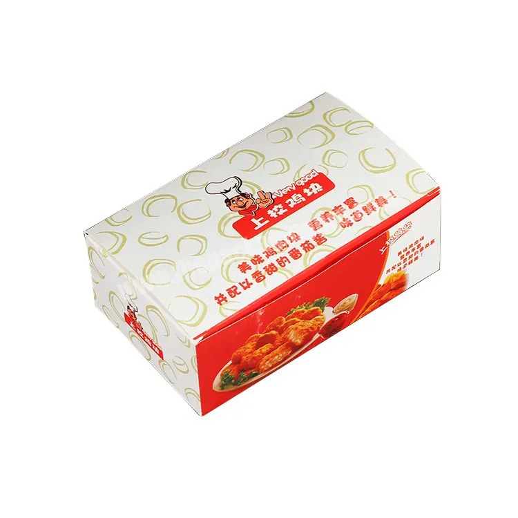 Custom Wholesale Fried Chicken French Fries White Cardboard Food Container Takeaway Takeout Packaging Paper Box With Logo - Buy Custom Eco Friendly Disposable Take Away French Fries Food Takeaway Takeout Packaging Corrugated Kraft Fried Chicken Togo