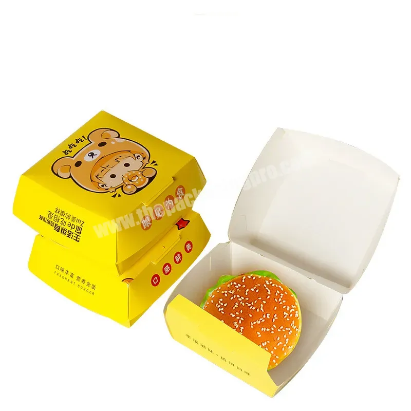 Custom Wholesale Hot Dog Lunch Pizza Mcdonald Food Container Paper Packaging Kfc Takeaway Burger Togo Bagasse Box Custom Logo - Buy Custom Packaging Eco Friendly Square Foldable Print Kraft Brown Paper Cookie Snack Chicken Pizza Burger Box China Manu