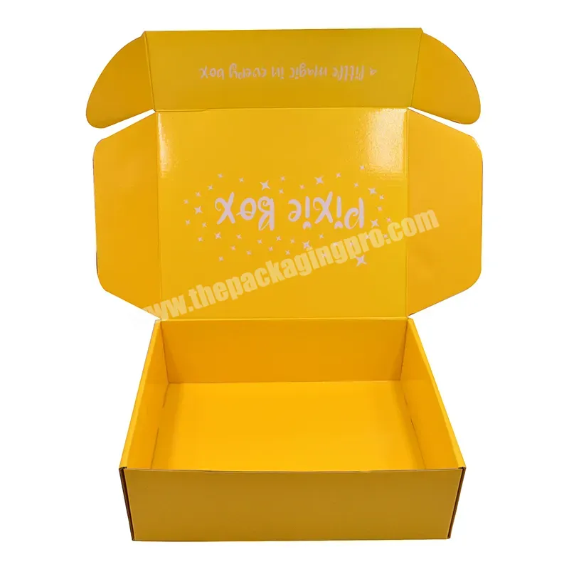 Custom Yellow Board Keepsake Gift Mailing Paper Storage Box Corrugated Cardboard Carton Packaging Mailer Shipping Boxes - Buy Yellow Box,Yellow Box Packaging,Yellow Cardboard Boxes Shipping Boxes.