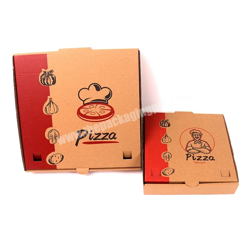 Customized All Size Reusable 10 12 13 14 16 18 24 Inch Corrugated Paper Slice Dough Pizza Box - Buy Paper Box For Pizza,Pizza Box,6 8 10 12 14 16 18 20 Inch Pizza Box.