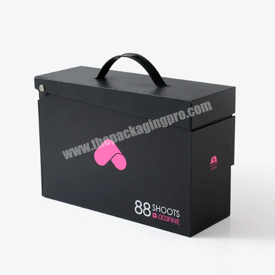 Factory Direct Sale Customized Unique Suitcase Magnetic Black Gift Boxes Packaging - Buy Unique Gift Boxes,Suitcase Gift Box,Customized Gift Box.