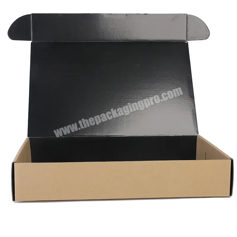 Factory Wholesale Eco Friendly Custom Logo Printed Shipping Box Durable Clothing/ Shoes Paper Packaging Cardboard Shipping Boxes - Buy Factory Wholesale Eco Friendly Custom Logo Printed Shipping Box Durable Clothing/ Shoes Paper Packaging Cardboard S
