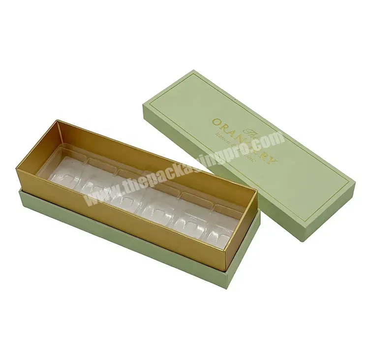 Food Box Packaging Chocolate Macaron Cookies Gift Box With Plastic Holder Insert - Buy Gift Box Packaging Luxury,Gift Box 2 Piece,Gift Box With Satin Lining.