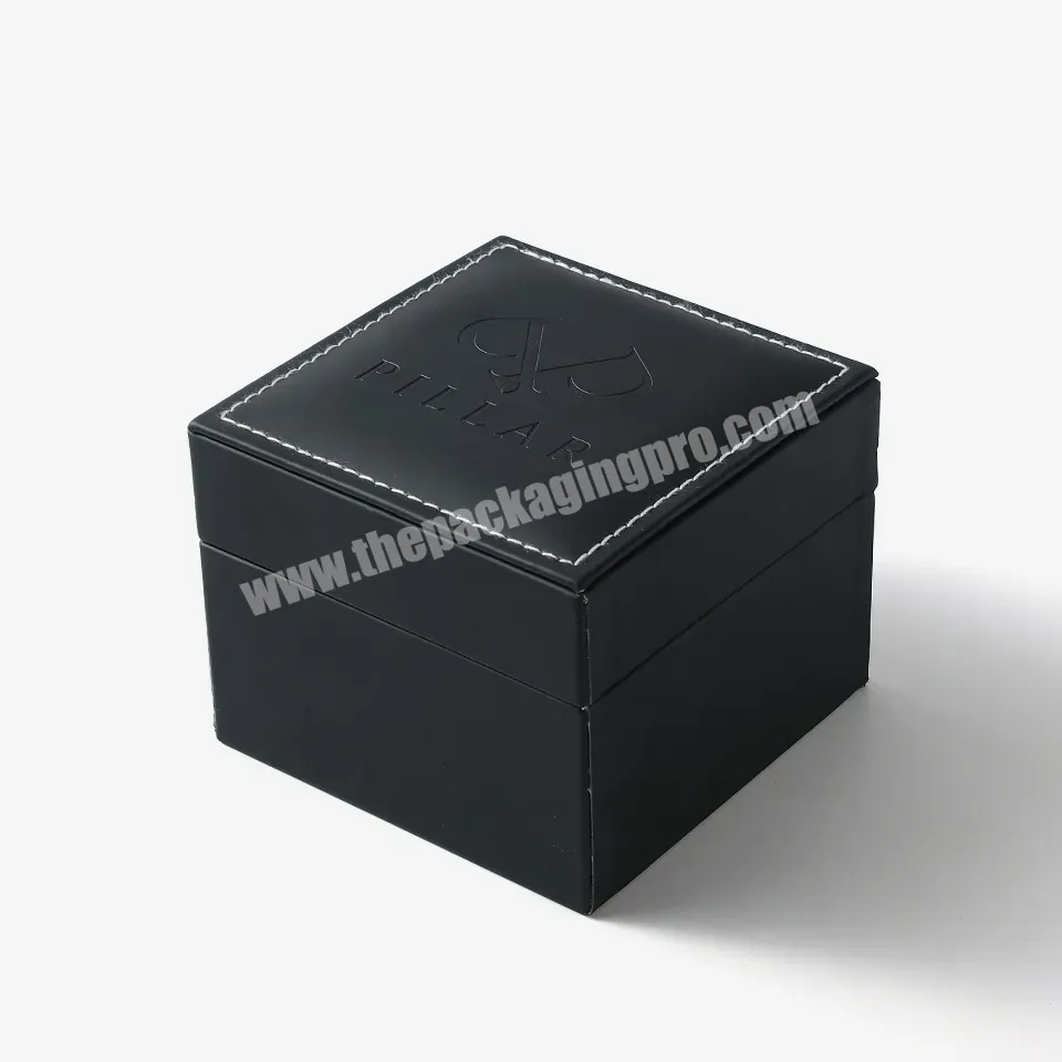High Quality Custom Gift Boxes With Logo Pu Leather Wholesale Watch Box - Buy Watch Box,Custom Gift Boxes,Pu Leather Watch Box.