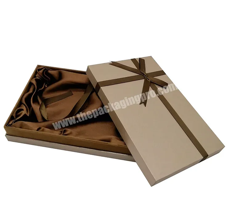 Hot Sale Luxury Custom Logo Apparel Scarf Box Cardboard Paper Gift Packaging Box With Silk Lining For Wigs Skincare Makeup Watch - Buy Gift Box With Silk Lining,Wig Box Custom Logo,Scarf Box Luxury.
