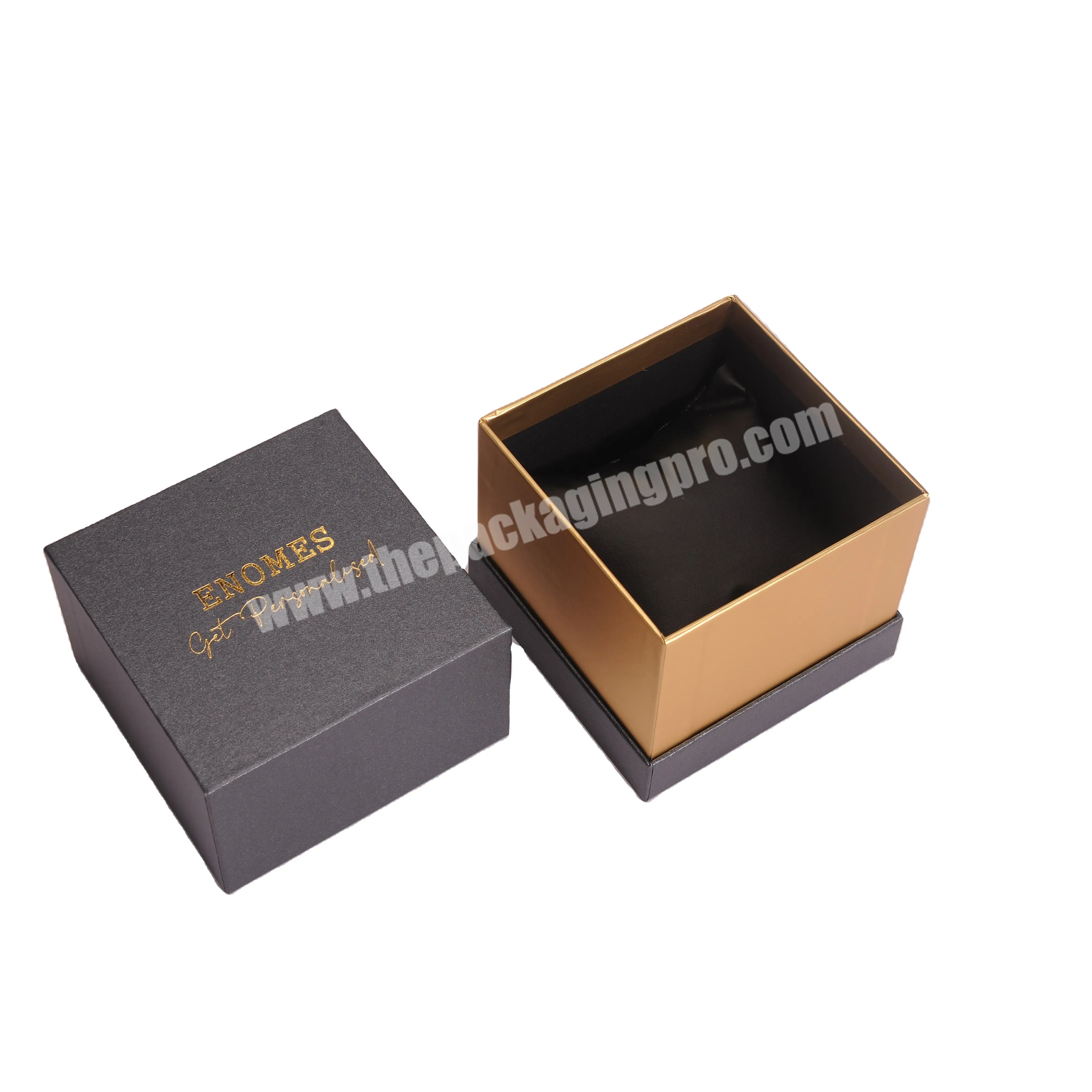 Luxury Customized Black Cardboard Watch Gift Box Packaging - Buy Watch Gift Box Luxury,Watch Box Packaging,Paper Packaging Watch Box Luxury.
