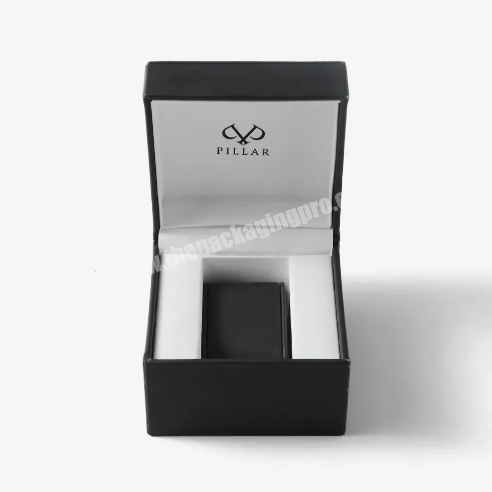 Luxury Wrist Black Watch Gift Box Packaging Boxes Watch Box For Watches Custom Logo Paper Rigid Boxes Jewelry & Watch & Eyewear - Buy Boxes For Watches,Watch Box Packaging,Watch Box.